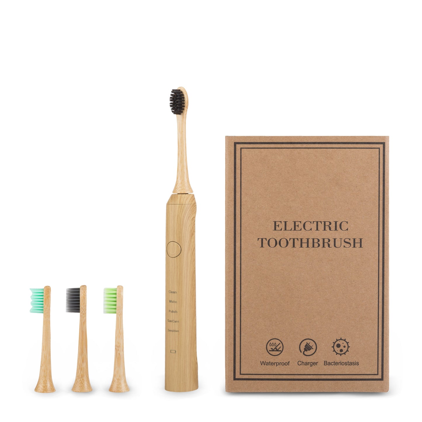 idealbox Elektronische Bamboo Zahnbürste