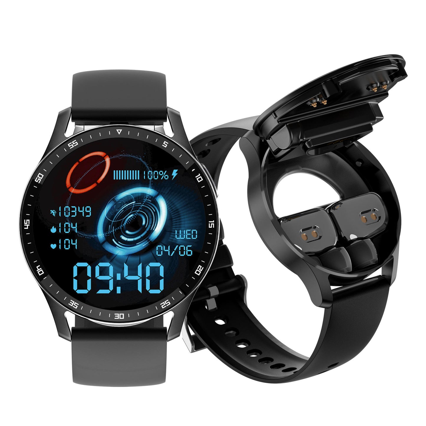 idealbox 2-in-1 Smartwatch TWS mit Kopfhörer